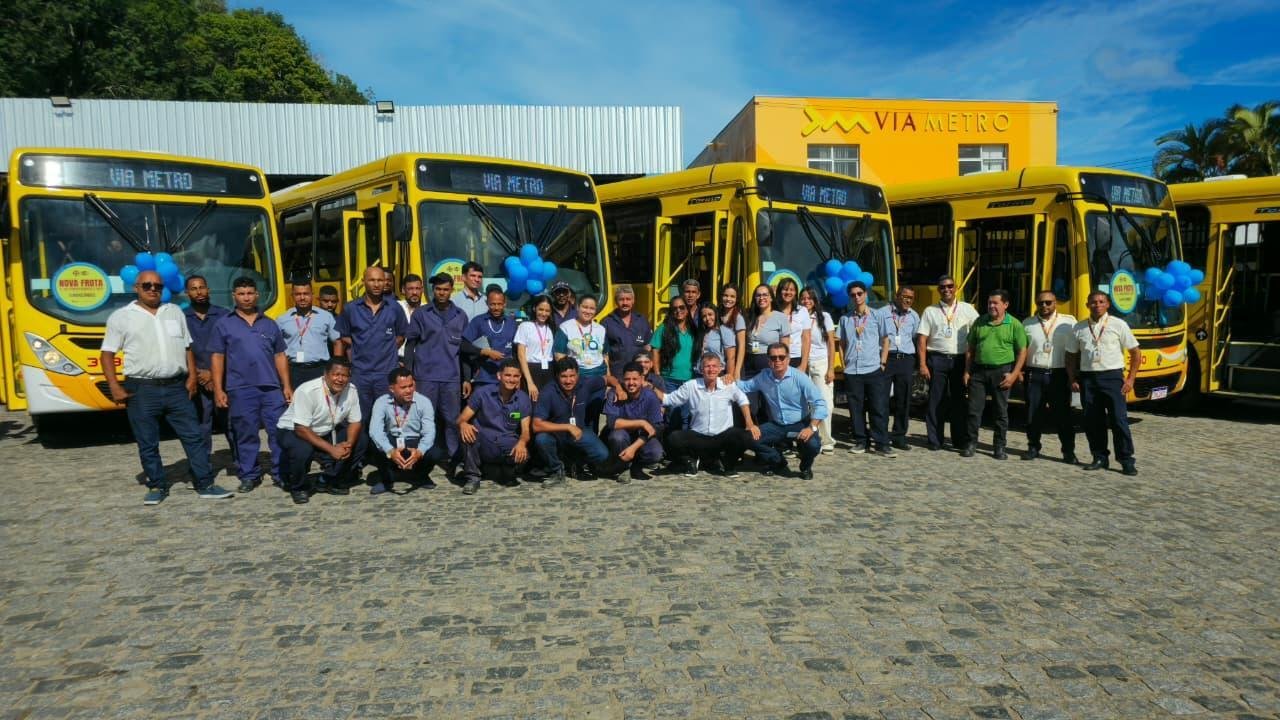 VIAMETRO FAZ INVESTIMENTO E ENTREGA NOVA FROTA DE ÔNIBUS PARA A POPULAÇÃO DE ILHÉUS