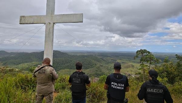 OPERAÇÃO DO MPBA E SSP IDENTIFICA CEMITÉRIO CLANDESTINO EM ITABELA