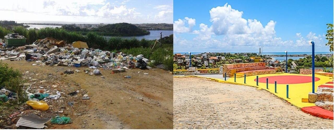 LIXÃO VIRA PRAÇA E MUDA ROTINA DE MORADORES DO ALTO FORMOSO LIXÃO VIRA PRAÇA E MUDA ROTINA DE MORADORES DO ALTO FORMOSO
