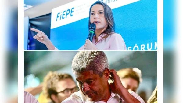 GOVERNADORA DE PE ALFINETA JERÔNIMO RODRIGUES E EXALTA LIDERANÇA REGIONAL EM DISCURSO COM LULA