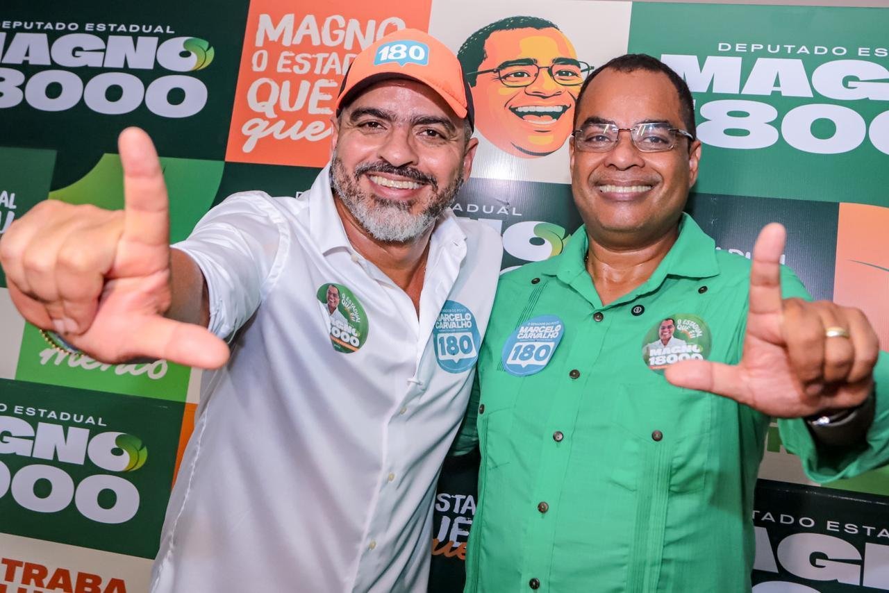 MAGNO E MARCELO CARVALHO REÚNEM CENTENAS EM SALVADOR E REFORÇAM PROJETO POPULAR PARA 2026
