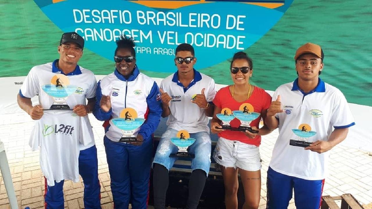 CANOAGEM DA BAHIA CONQUISTA CINCO MEDALHAS NO DESAFIO BRASILEIRO EM TOCANTINS