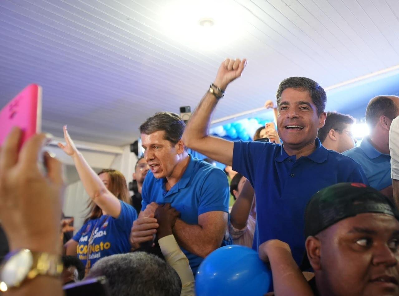 EM JAGUAQUARA, ACM NETO PROMOTE PIX SAÚDE CASO SEJA ELEITO
