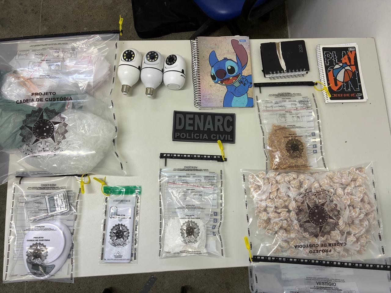 AÇÃO DA POLÍCIA CIVIL APREENDE 6 MIL PEDRAS DE CRACK EM ITABUNA