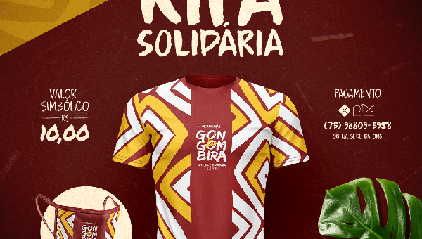 ONG GONGOMBIRA PROMOVE RIFA SOLIDÁRIA PARA ARRECADAR FUNDOS 