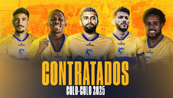 COLO-COLO ANUNCIA REFORÇOS E RENOVAÇÕES PARA A TEMPORADA 2025