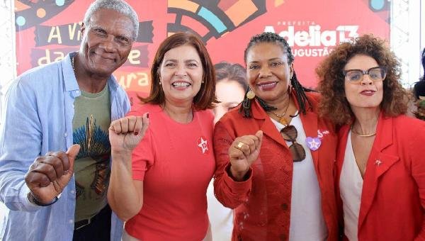 "ESTOU AQUI PORQUE ADÉLIA TEM SENSIBILIDADE COM A CULTURA", DIZ MARGARETH MENEZES EM ILHÉUS 