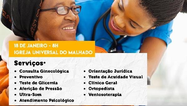 MUTIRÃO SAÚDE DA MULHER ACONTECE NESTE SÁBADO (18)