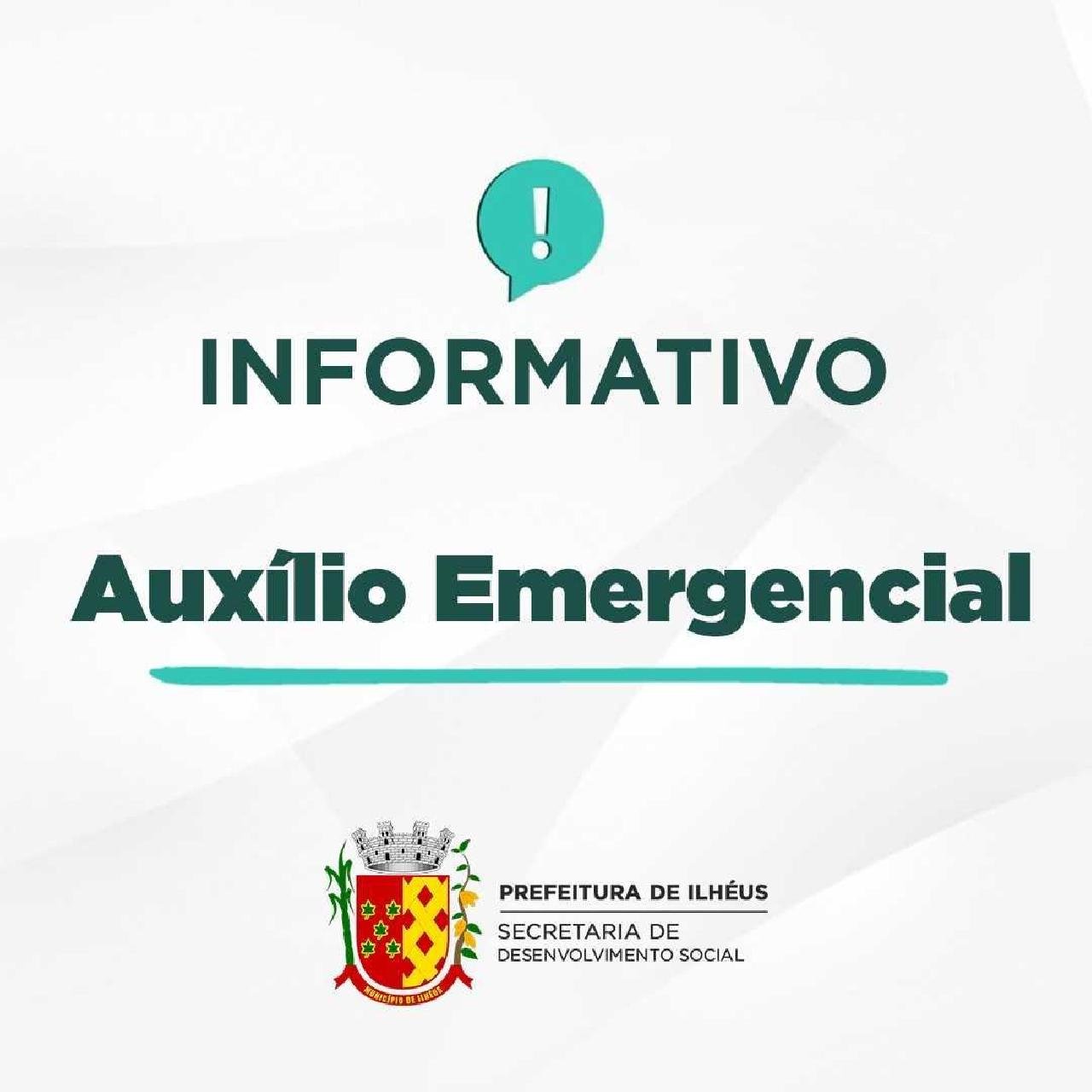 INFORMATIVO: AUXÍLIO EMERGENCIAL INFORMATIVO: AUXÍLIO EMERGENCIAL