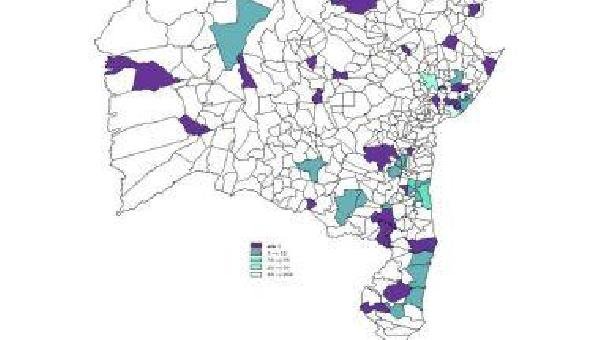 COVID-19: VINTE CIDADES COM MENOS DE 30 MIL HABITANTES REGISTRAM CASOS NA BAHIA