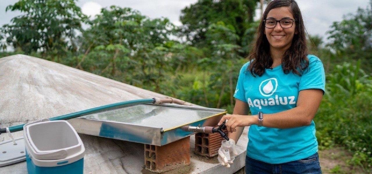BAIANA GANHA PRÊMIO DA ONU COM TECNOLOGIA PARA FILTRAR ÁGUA POR MEIO DA LUZ SOLAR BAIANA GANHA PRÊMIO DA ONU COM TECNOLOGIA PARA FILTRAR ÁGUA POR MEIO DA LUZ SOLAR