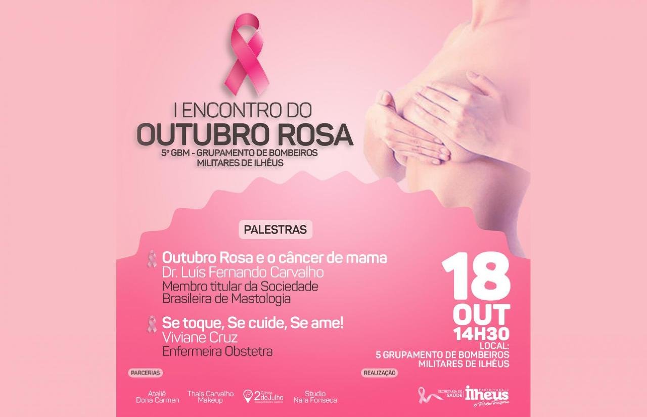 SESAU DE ILHÉUS REALIZA 1° ENCONTRO OUTUBRO ROSA NESTA SEXTA SESAU DE ILHÉUS REALIZA 1° ENCONTRO OUTUBRO ROSA NESTA SEXTA