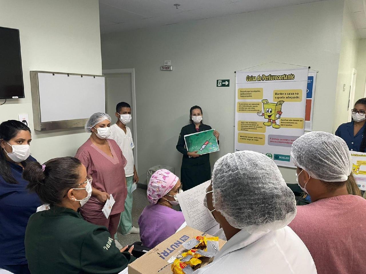 HOSPITAL COSTA DO CACAU REALIZA ATIVIDADES DO ABRIL VERDE PELA SEGURANÇA E SAÚDE NO TRABALHO HOSPITAL COSTA DO CACAU REALIZA ATIVIDADES DO ABRIL VERDE PELA SEGURANÇA E SAÚDE NO TRABALHO