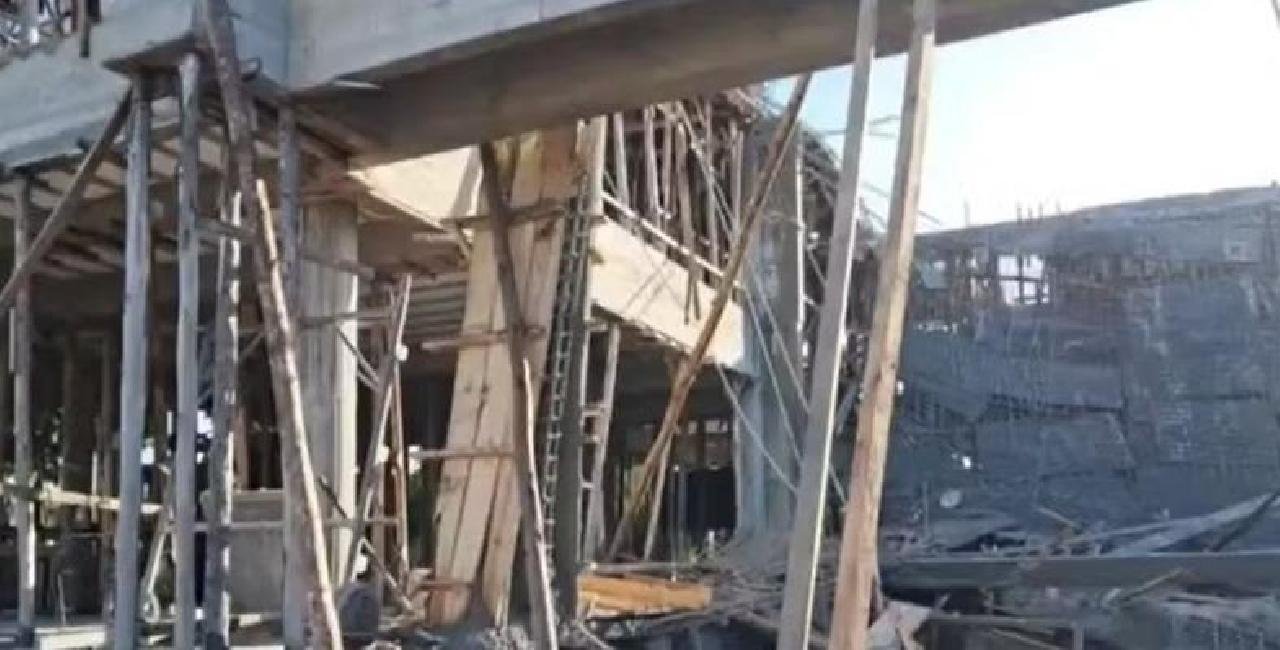 DEZ PESSOAS FICARAM FERIDAS APÓS DESABAMENTO DE LAJE EM ILHÉUS DEZ PESSOAS FICARAM FERIDAS APÓS DESABAMENTO DE LAJE EM ILHÉUS