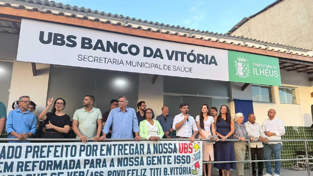 NOVA UBS DO BANCO DA VITÓRIA É ENTREGUE NO ANIVERSÁRIO DE 492 ANOS DE ILHÉUS