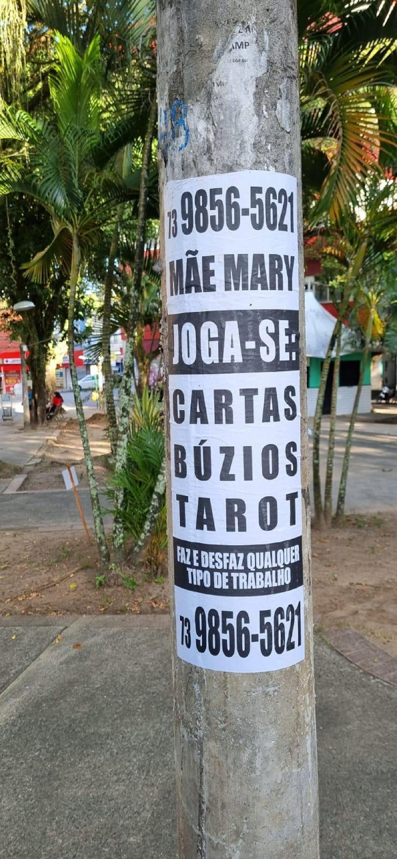 EM NOTA, MÃE MARY SE DEFENDE E DIZ QUE EXISTEM OUTROS CARTAZES NA CIDADE 