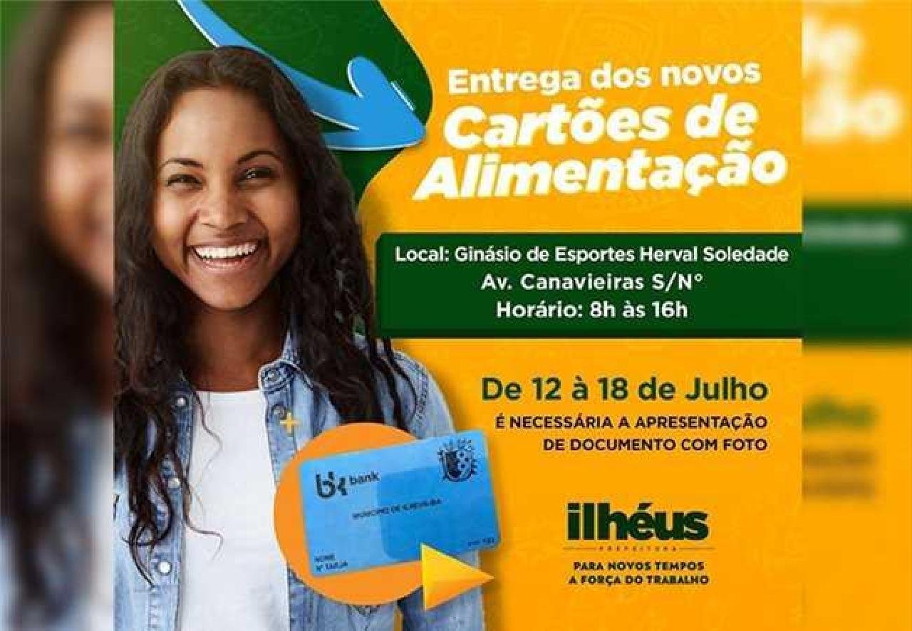 PREFEITURA DE ILHÉUS INICIA ENTREGA DE NOVOS CARTÕES DO TICKET ALIMENTAÇÃO PARA SERVIDORES PÚBLICOS PREFEITURA DE ILHÉUS INICIA ENTREGA DE NOVOS CARTÕES DO TICKET ALIMENTAÇÃO PARA SERVIDORES PÚBLICOS