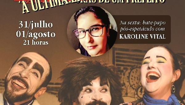 TEODORICO MAJESTADE EM CARTAZ, ONLINE, ESTE FINAL DE SEMANA