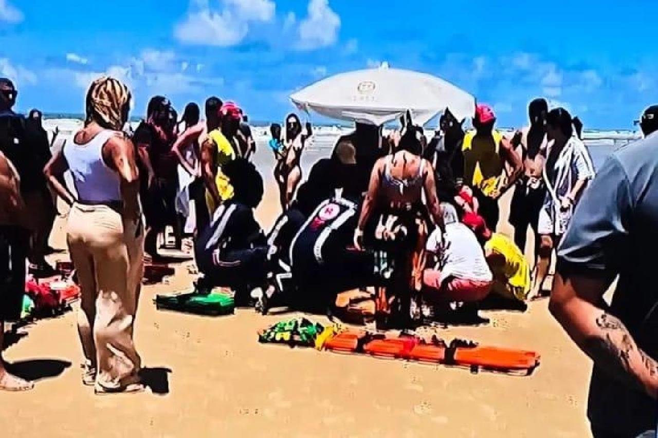 TURISTA MINEIRO MORRE AFOGADO NA PRAIA DE ÁGUAS DE OLIVENÇA, EM ILHÉUS