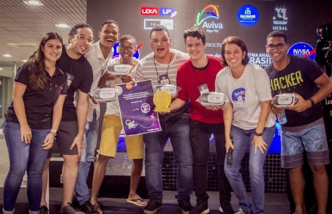 JOVENS BAIANOS VENCEM TORNEIO MUNDIAL DO HACKATHON PROMOVIDO PELA NASA JOVENS BAIANOS VENCEM TORNEIO MUNDIAL DO HACKATHON PROMOVIDO PELA NASA