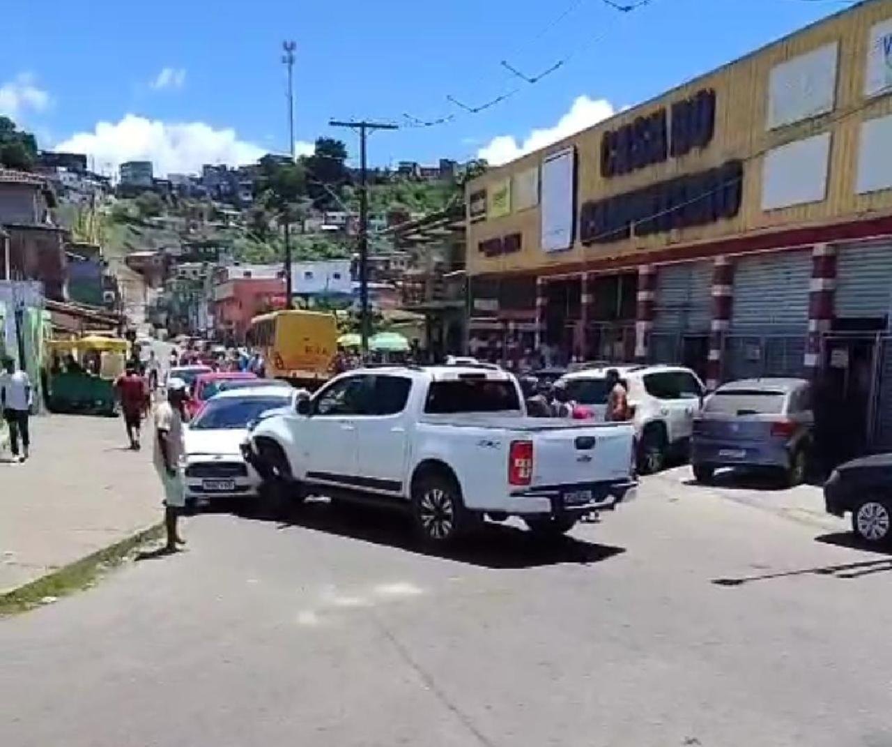 ACIDENTE É REGISTRADO NA CENTRAL DE ABASTECIMENTO EM ILHÉUS