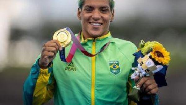 ANA MARCELA É A 1ª BAIANA CAMPEÃ OLÍMPICA 