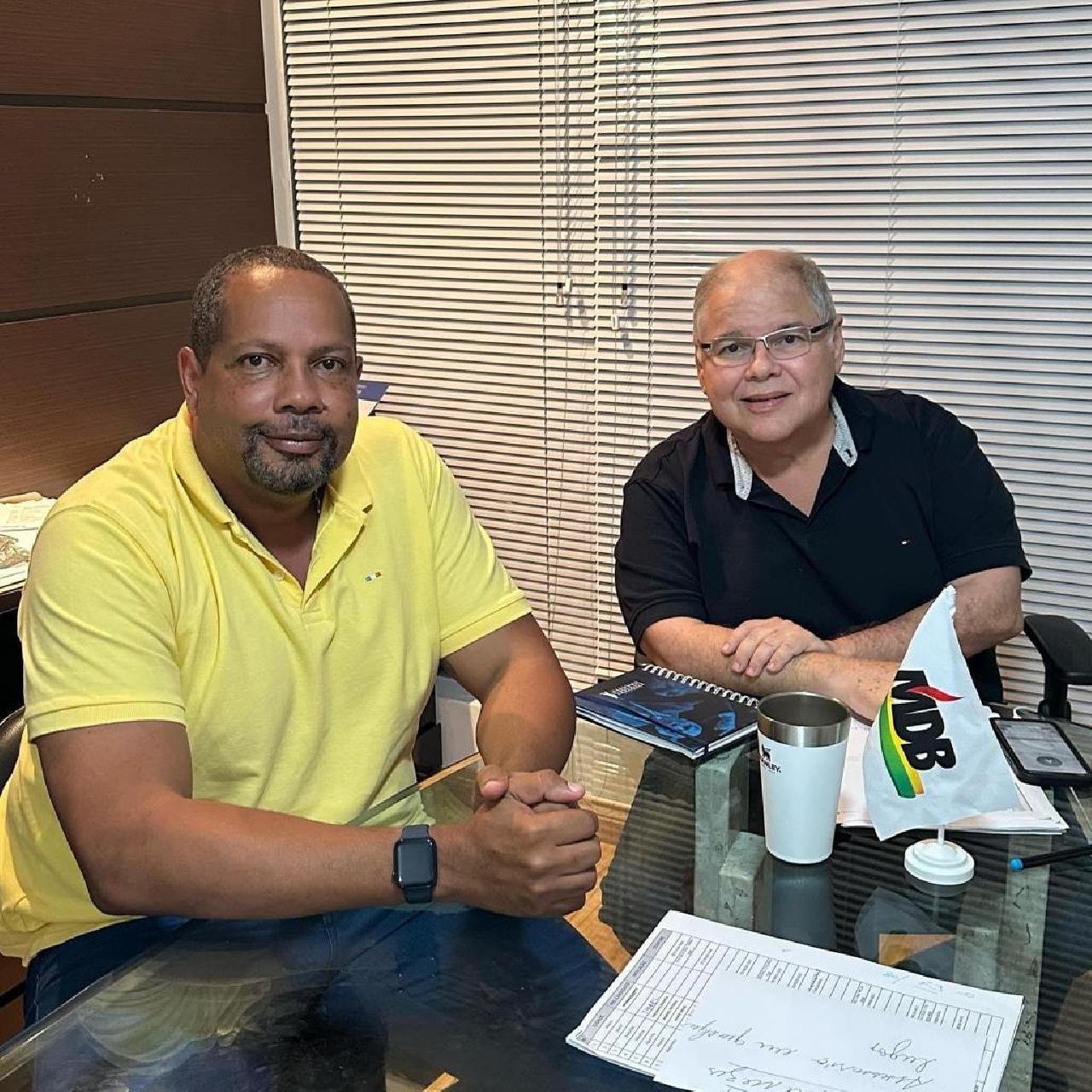 ELEIÇÕES 2024: CORONEL BARRETO SE REÚNE COM LÚCIO VIEIRA LIMA E ENCONTRO PODE INDICAR POSSIBILIDADE DE CANDIDATURA ELEIÇÕES 2024: CORONEL BARRETO SE REÚNE COM LÚCIO VIEIRA LIMA E ENCONTRO PODE INDICAR POSSIBILIDADE DE CANDIDATURA