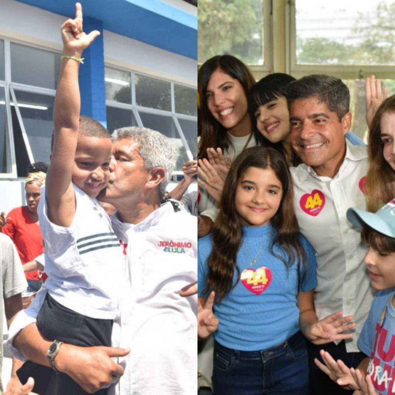 OS CANDIDATOS AO GOVERNO DA BAHIA JERÔNIMO RODRIGUES E ACM NETO VOTAM EM SALVADOR OS CANDIDATOS AO GOVERNO DA BAHIA JERÔNIMO RODRIGUES E ACM NETO VOTAM EM SALVADOR