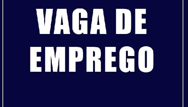 VAGA DE EMPREGO