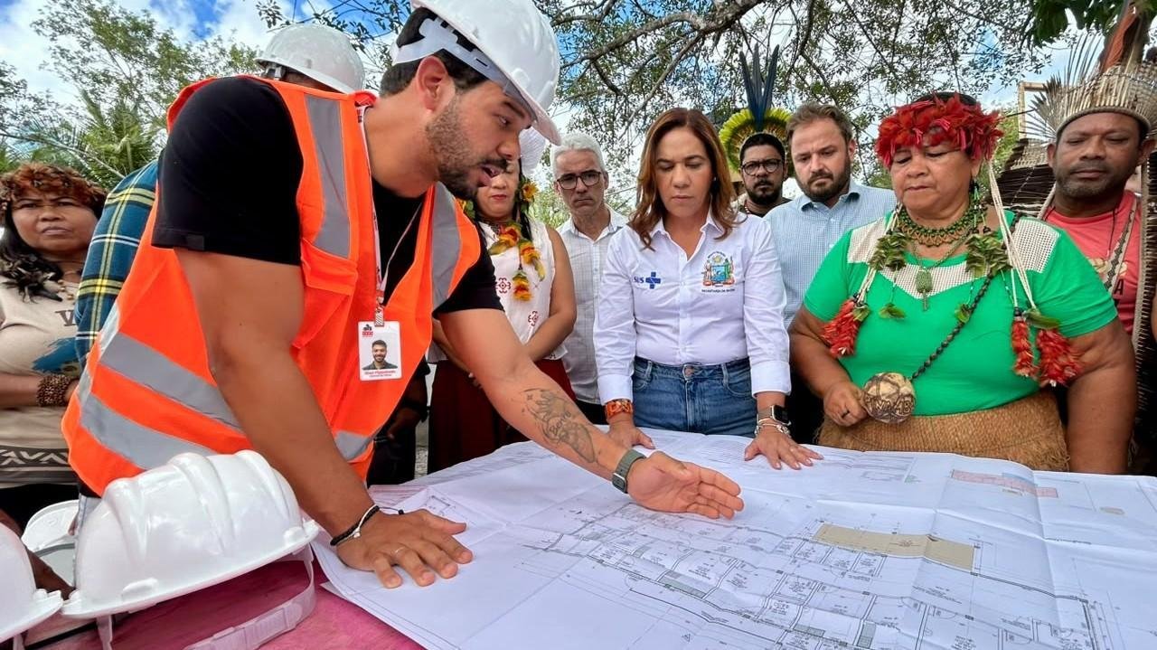 BAHIA ASSINA ORDEM DE SERVIÇO PARA CONSTRUÇÃO DE CINCO UNIDADES BÁSICAS DE SAÚDE INDÍGENA NA REGIÃO DE ILHÉUS