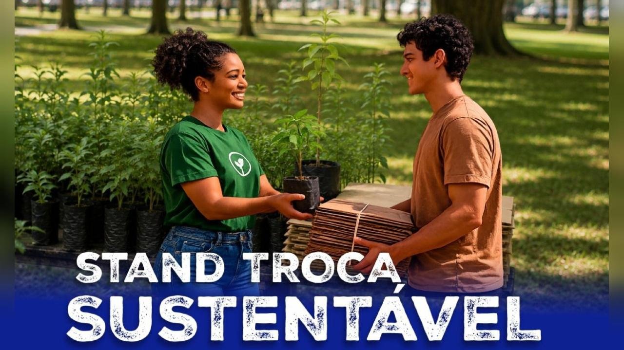 TROCA SUSTENTÁVEL INCENTIVA RECICLAGEM E DISTRIBUIÇÃO DE MUDAS EM ILHÉUS