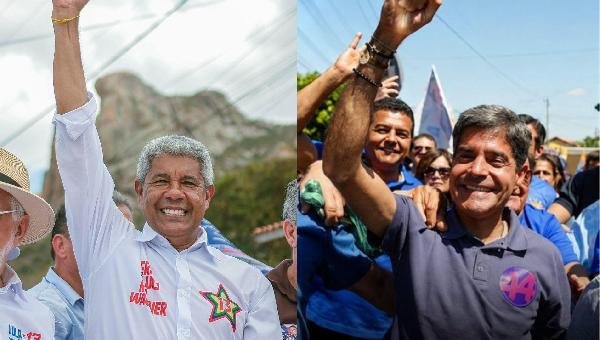JERÔNIMO APARECE À FRENTE DE ACM NETO EM NOVA PESQUISA PARA GOVERNADOR DA BAHIA