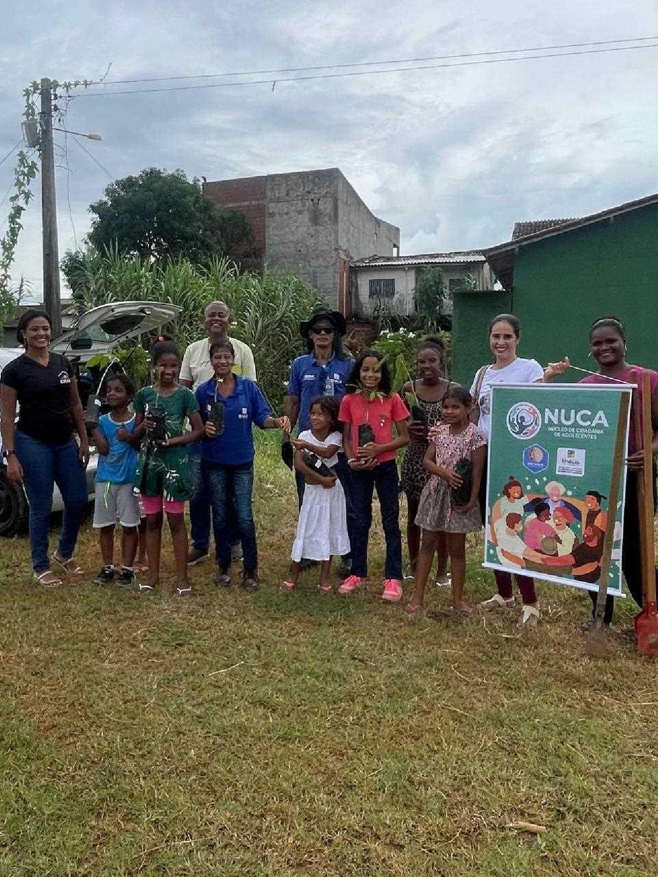 JOVENS DO NUCA PARTICIPAM DE AÇÕES PARA PROTEÇÃO DO MEIO AMBIENTE EM ILHÉUS