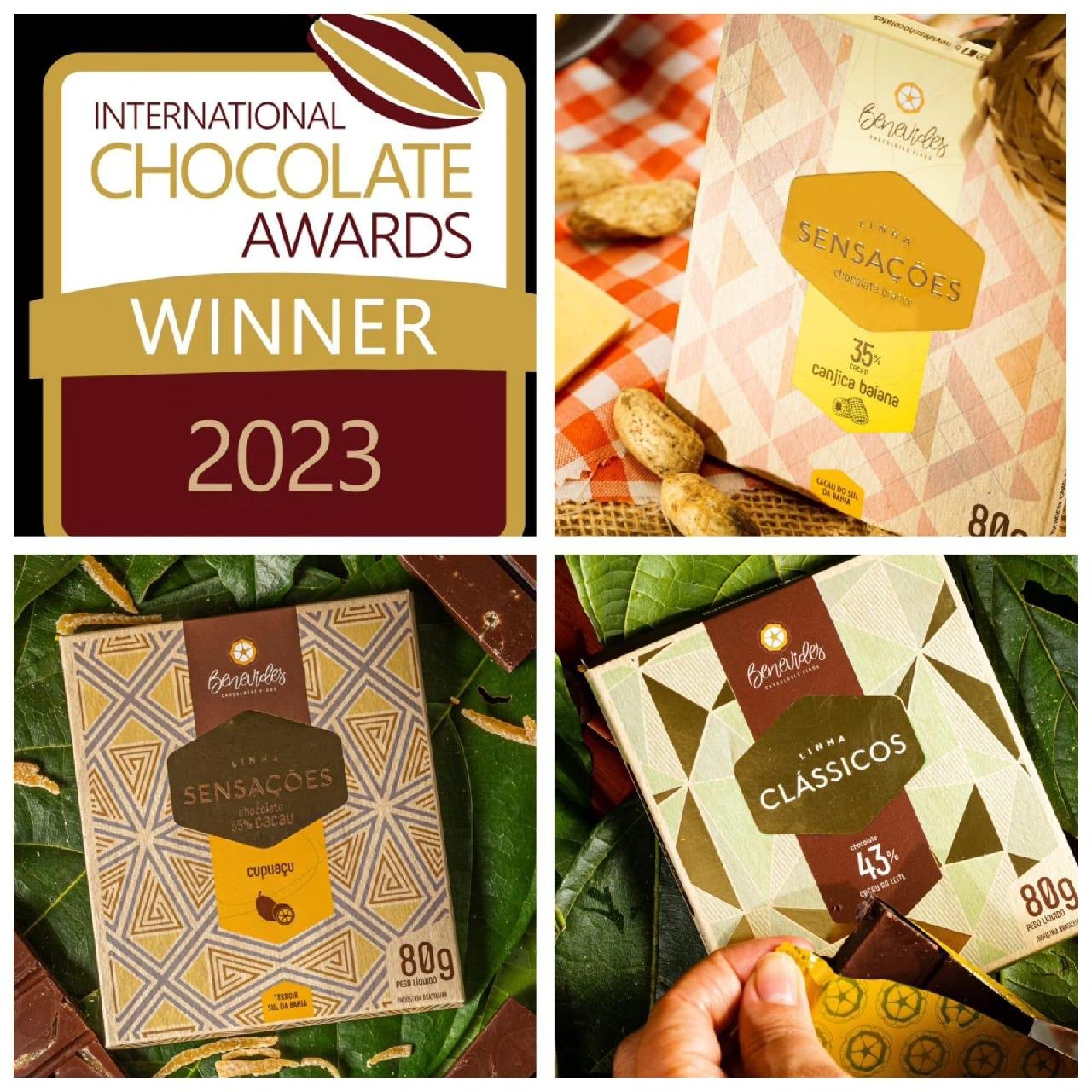 BENEVIDES CHOCOLATES FINOS RECEBE PRÊMIO INTERNACIONAL BENEVIDES CHOCOLATES FINOS RECEBE PRÊMIO INTERNACIONAL