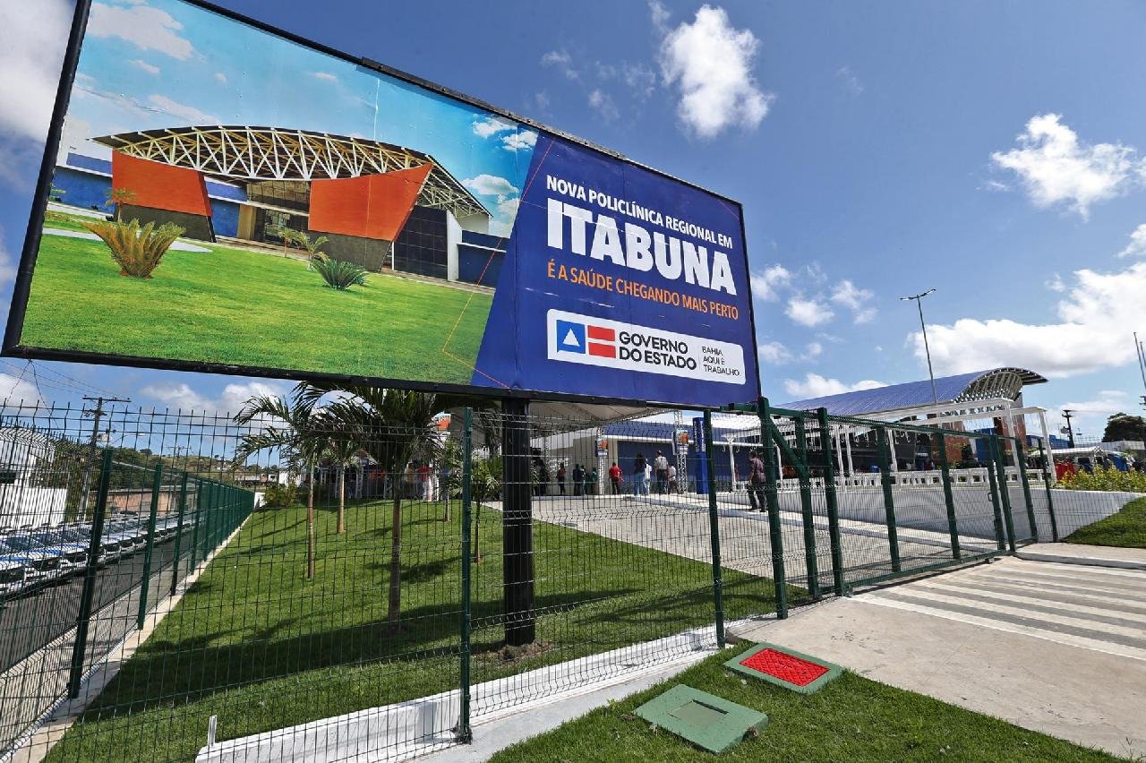 INAUGURADA 13ª POLICLÍNICA REGIONAL DE SAÚDE EM ITABUNA