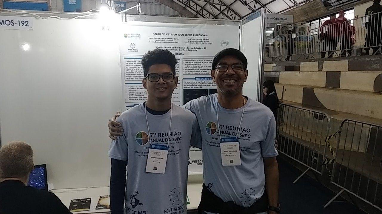ESTUDANTE DA REDE ESTADUAL CONQUISTA PRIMEIRO LUGAR NA SBPC ESTUDANTE DA REDE ESTADUAL CONQUISTA PRIMEIRO LUGAR NA SBPC