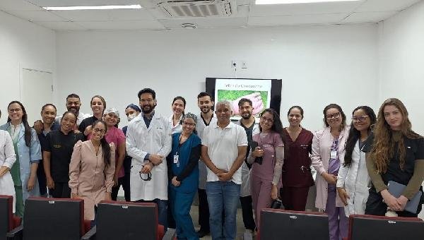 PALESTRA SOBRE FEBRE OROPOUCHE É MINISTRADA NO HRCC