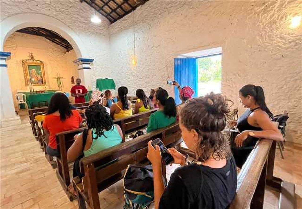 SEDUC REALIZA AULA DO CURSO DE EDUCAÇÃO PATRIMONIAL NO RIO DO ENGENHO SEDUC REALIZA AULA DO CURSO DE EDUCAÇÃO PATRIMONIAL NO RIO DO ENGENHO
