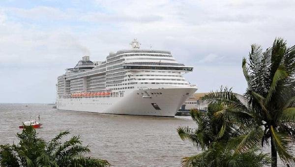 ILHÉUS RECEBE PRIMEIRO NAVIO DA TEMPORADA DE CRUZEIROS NESTA QUINTA-FEIRA (26)