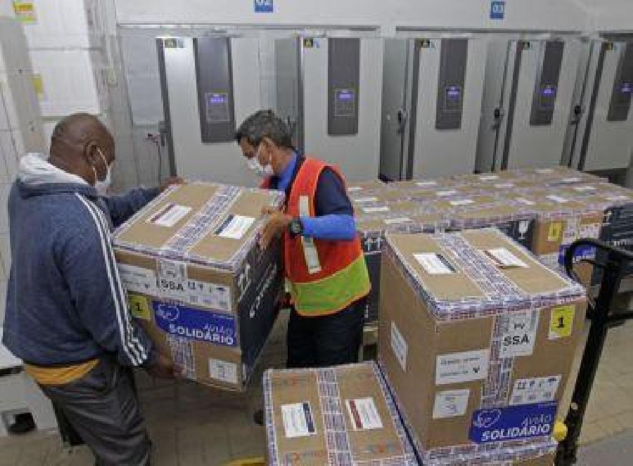 BAHIA RECEBEU MAIS DE 69 MIL DOSES DA PFIZER BAHIA RECEBEU MAIS DE 69 MIL DOSES DA PFIZER