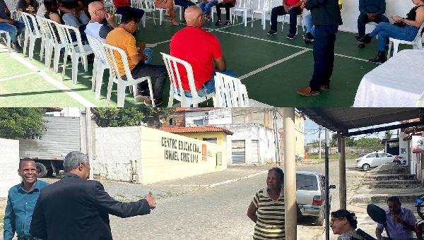 AUGUSTÃO SE REÚNE COM LIDERANÇAS EM ITAPETINGA E FORTALECE SUA PRÉ -CANDIDATURA A DEPUTADO FEDERAL