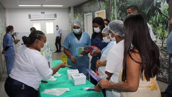 HOSPITAL COSTA DO CACAU  REALIZA A II SIPAT- SEMANA INTERNA DE PREVENÇÃO DE ACIDENTES DE TRABALHO 