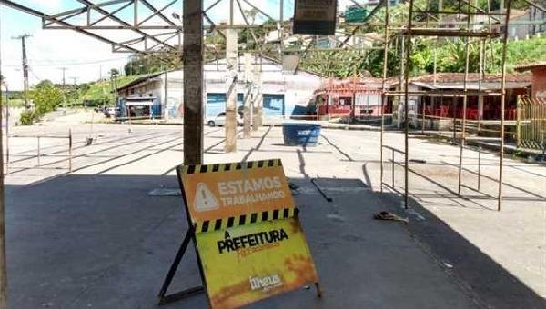 INICIADA OBRAS DE REVITALIZAÇÃO DO TERMINAL URBANO