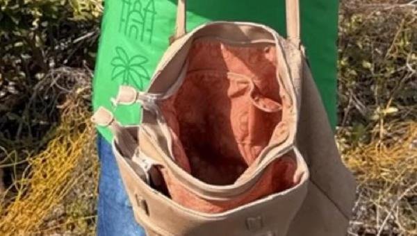 CACÁ SUSPEITA QUE BOLSAS ENCONTRADAS NA SOARES LOPES PODEM SER DE VÍTIMAS DE ROUBO NO CENTRO DA CIDADE 