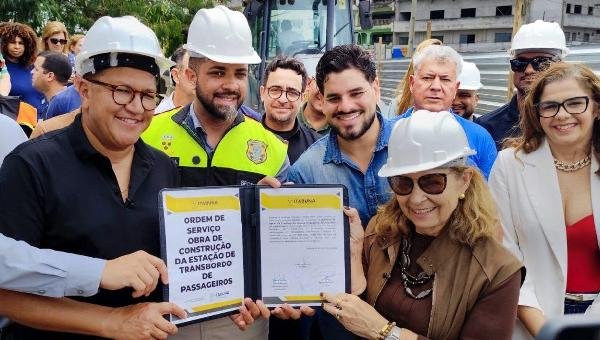PREFEITO AUGUSTO CASTRO ASSINA ORDEM DE SERVIÇO E OBRAS DA ESTAÇÃO DE TRANSBORDO DO SISTEMA DE TRANSPORTE PÚBLICO DE ITABUNA SE INICIAM