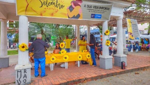 SETEMBRO AMARELO 2026: SAÚDE DE ITABUNA PROMOVE AÇÃO DE ACOLHIMENTO AO SOFRIMENTO PSÍQUICO