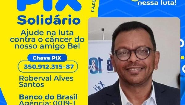 AJUDE O BEL A LUTAR PELA VIDA!