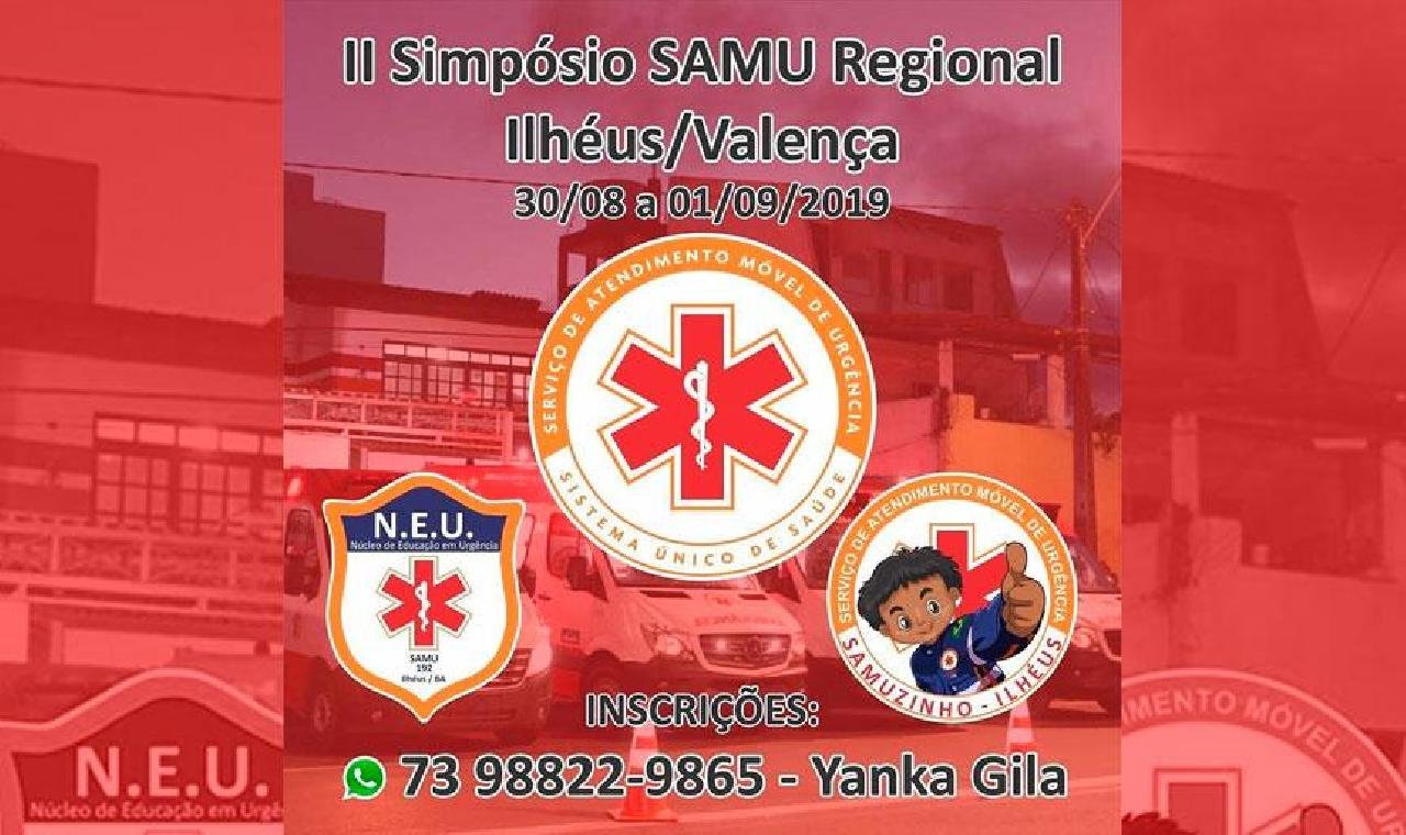 SAMU REGIONAL REALIZA 2º SIMPÓSIO SOBRE ATENDIMENTO PRÉ-HOSPITALAR SAMU REGIONAL REALIZA 2º SIMPÓSIO SOBRE ATENDIMENTO PRÉ-HOSPITALAR