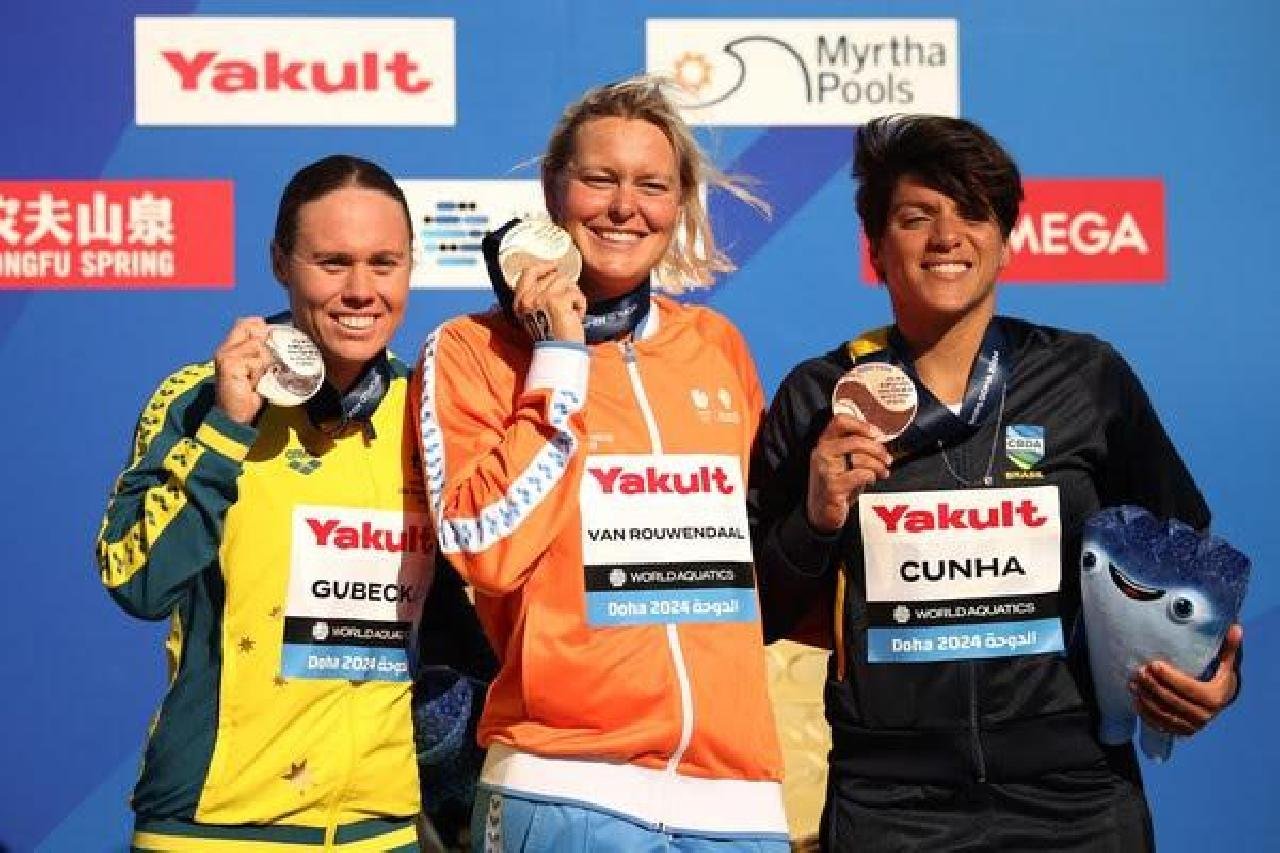 ANA MARCELA CONQUISTA A 17ª MEDALHA EM MUNDIAIS ANA MARCELA CONQUISTA A 17ª MEDALHA EM MUNDIAIS