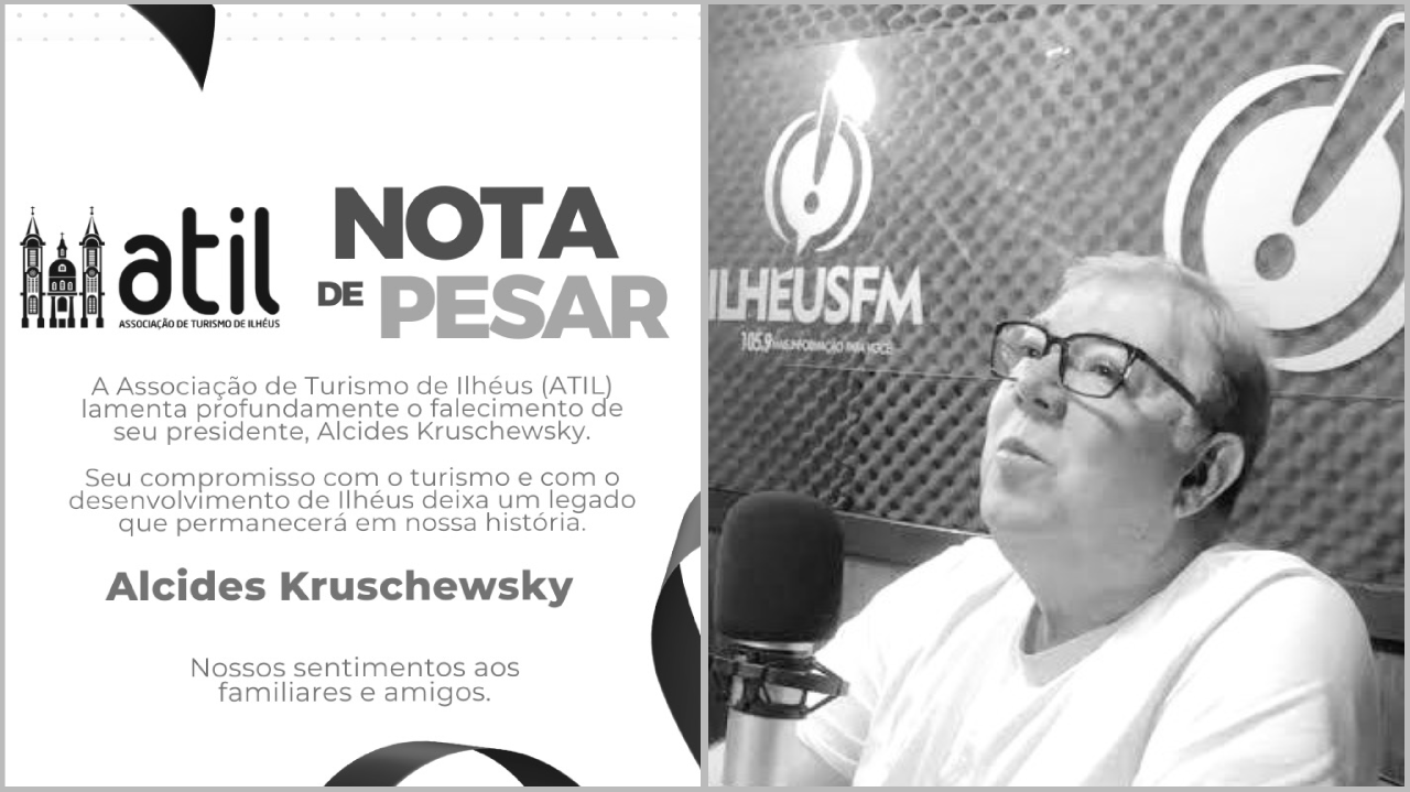 ATIL EMITE NOTA DE PESAR PELA MORTE DE ALCIDES KRUSCHEWSKY